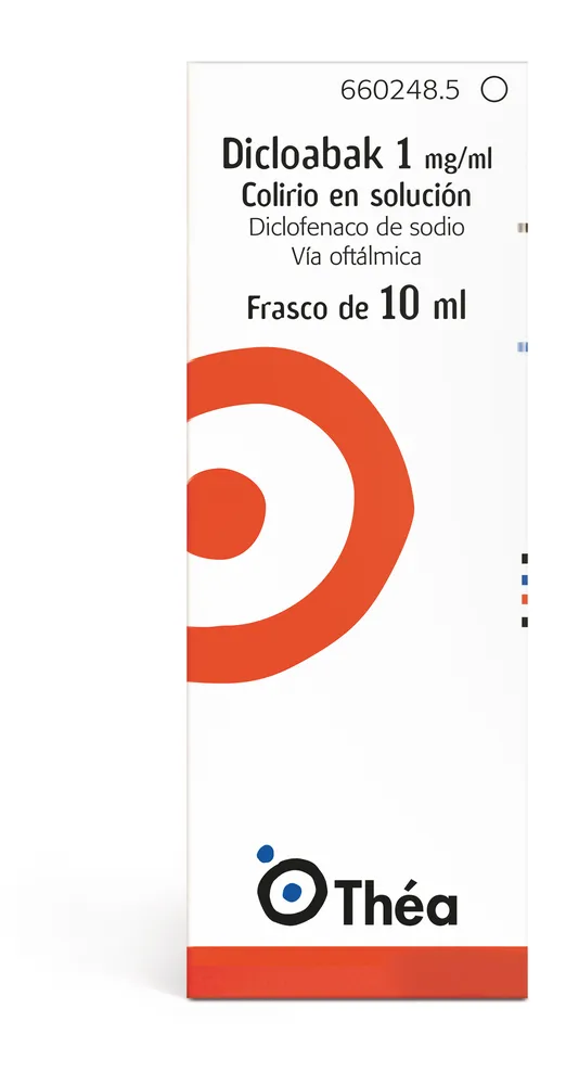 Dicloabak 1 mg/ml eye drops solution solution, ophthalmic