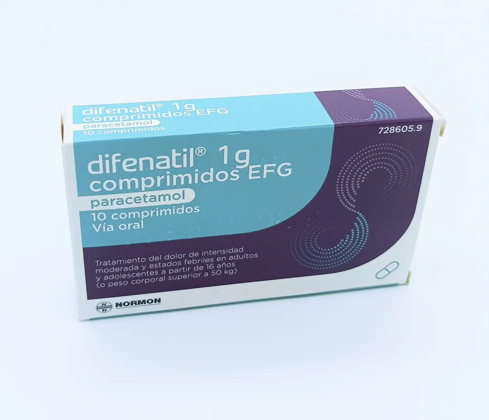Difenatil 1 g tablets tablets