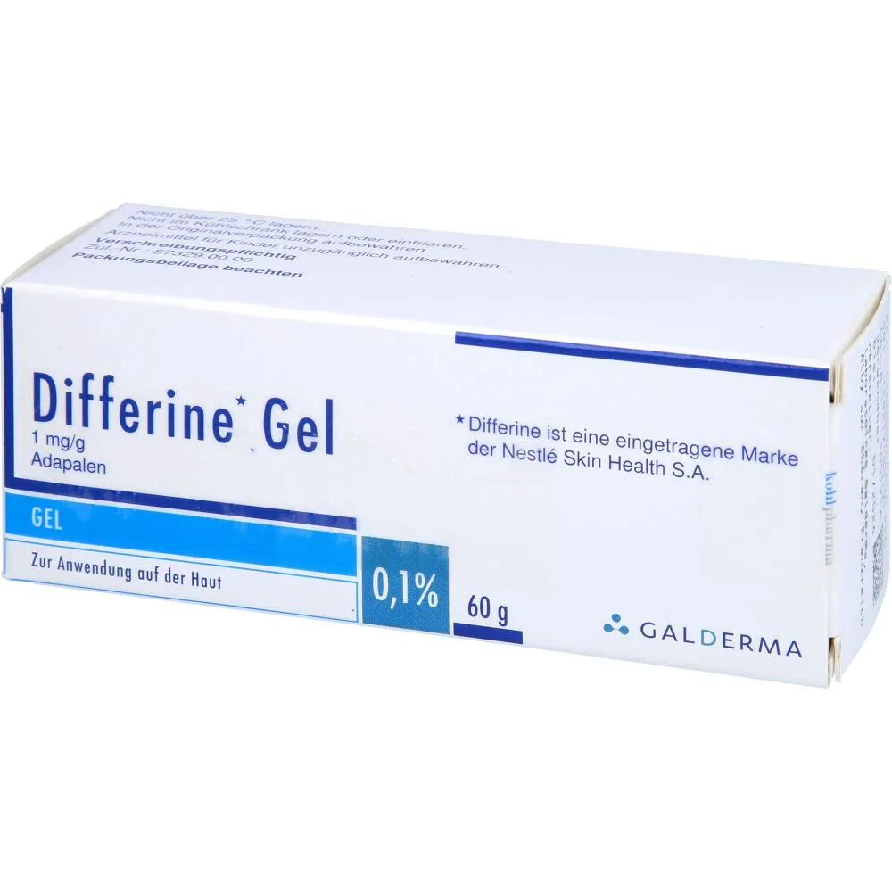 Differine 1 mg/g gel gel