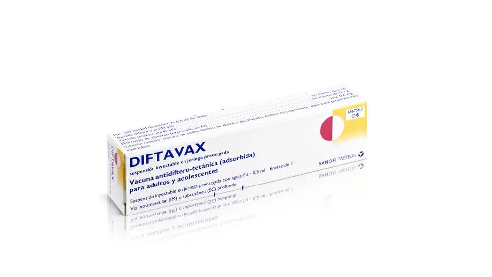 Diftavax suspension for injection in pre-filled syringe suspension for injection, in pre-filled syringe