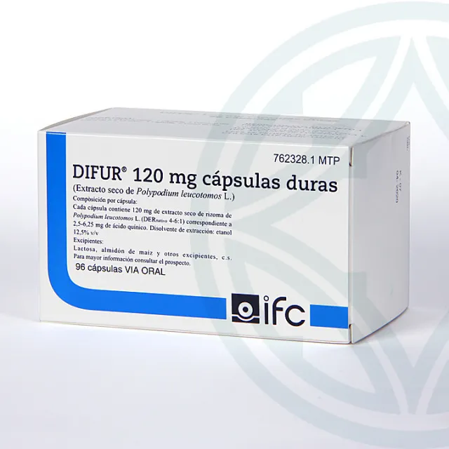 Difur 120 mg hard capsules capsules, hard