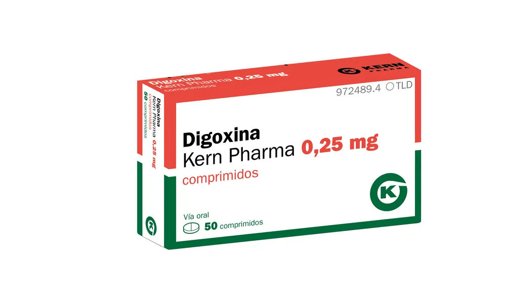 Digoxin Kern Pharma 0.25 mg tablets tablets