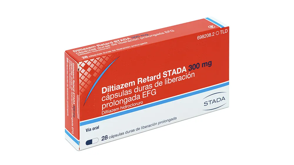 Diltiazem Retard Stada 300 mg capsule rigide a rilascio prolungato EFG capsula, rigida a rilascio prolungato