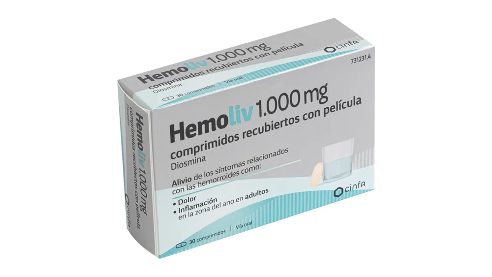 Diosmin Cinfalab 1.000 mg film-coated tablets tablets, film-coated
