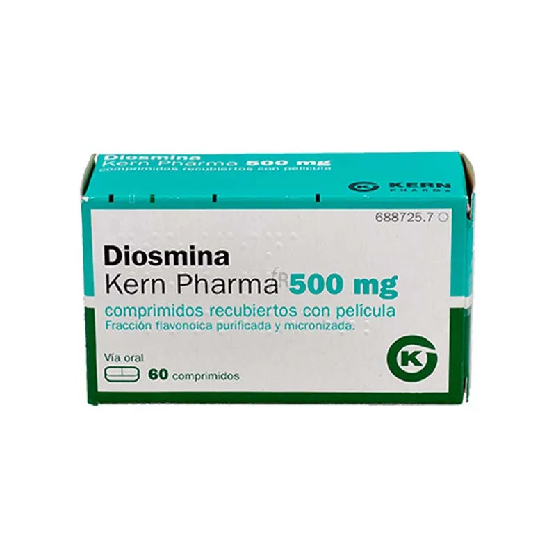 Diosmina Kern Pharma 500 mg compresse rivestite con film compresse, rivestite con film