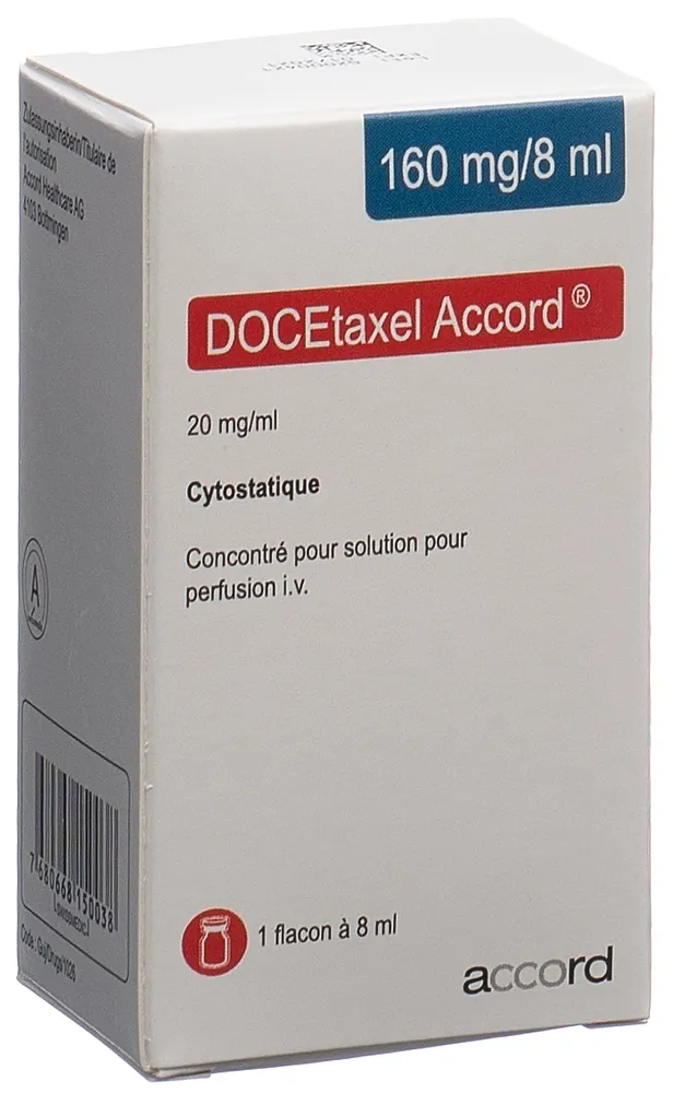 Docetaxel Accord 160 mg/8 ml concentrate for solution for infusion EFG solution for infusion, concentrate