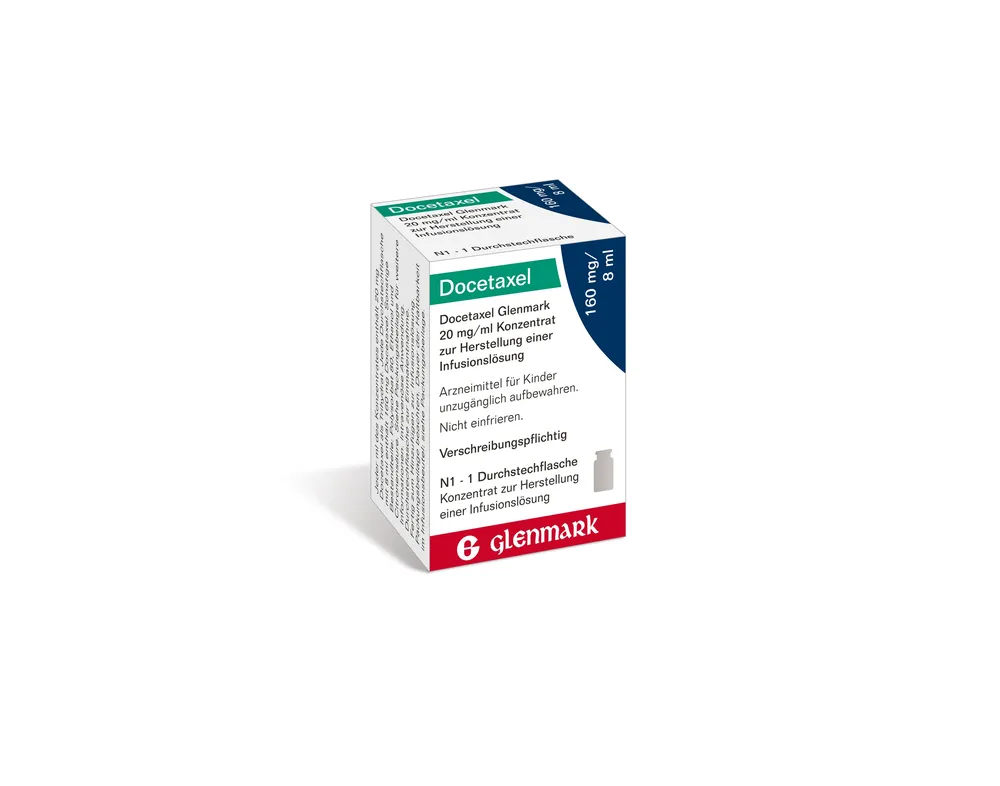 Docetaxel Glenmark 20 mg/1 ml concentrate for solution for infusion EFG solution for infusion, concentrate