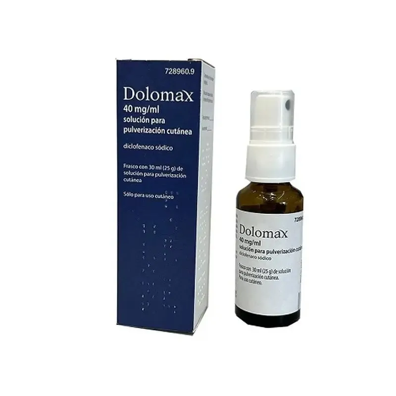 Dolomax 40 mg/ml cutaneous spray solution solution for cutaneous spray