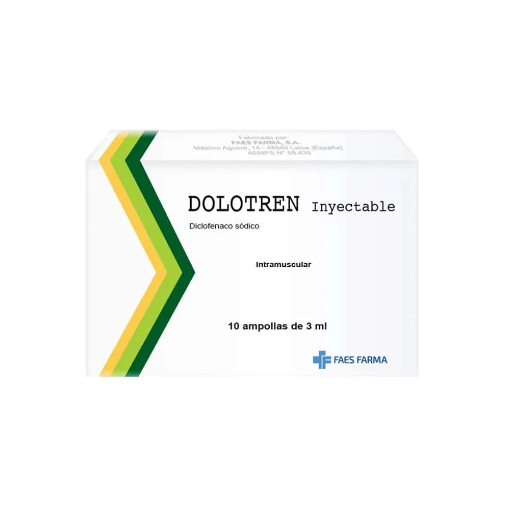 Dolotren 75 mg soluzione iniettabile soluzione per iniezione
