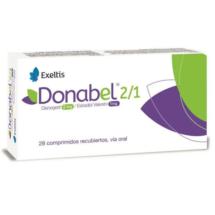 Donabel 2 mg/0.03 mg film-coated tablets EFG tablets, film-coated