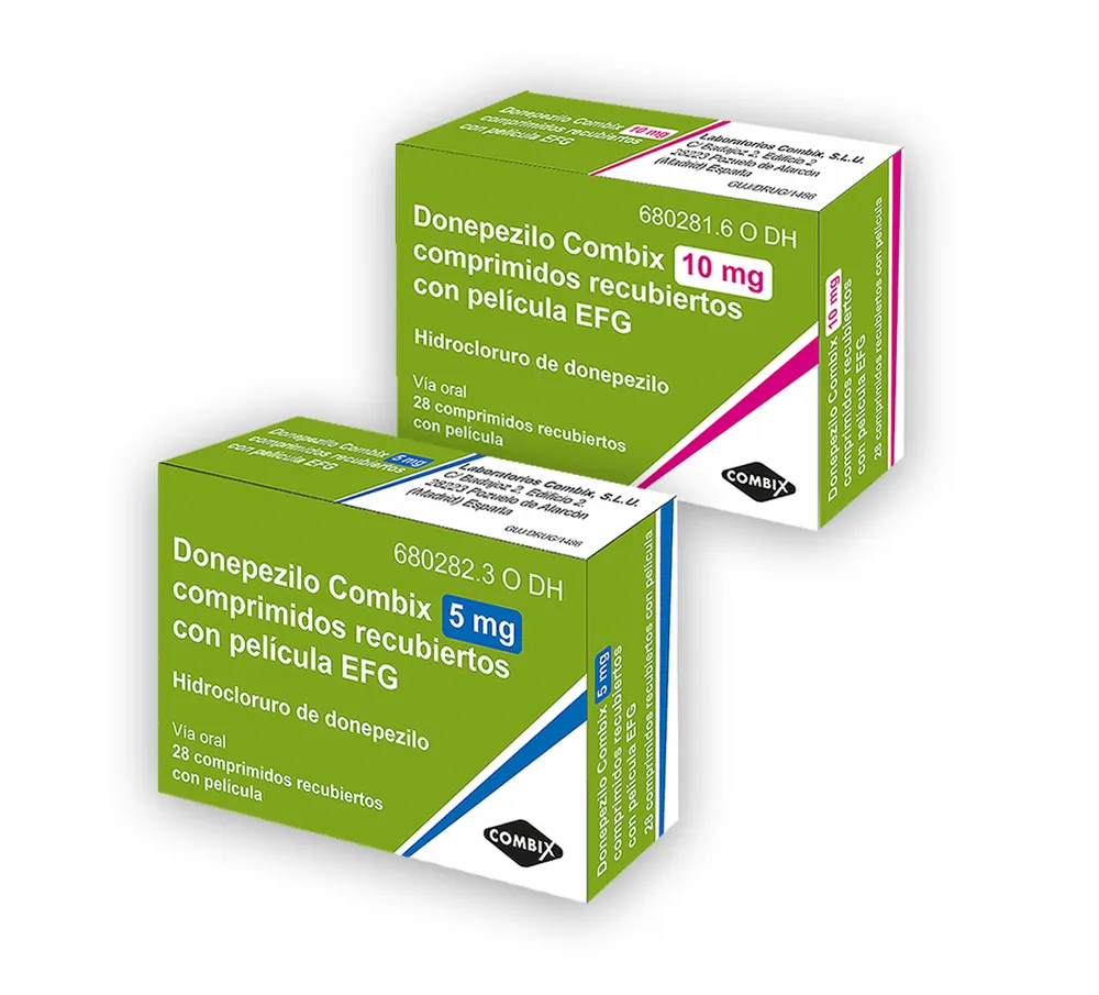 Donepezilo Combix 5 mg compresse rivestite con film EFG compresse, rivestite con film