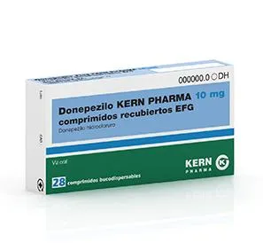 Donepezil Flas Kern Pharma 10 mg orodispersible tablets EFG tablets, buccodispersable