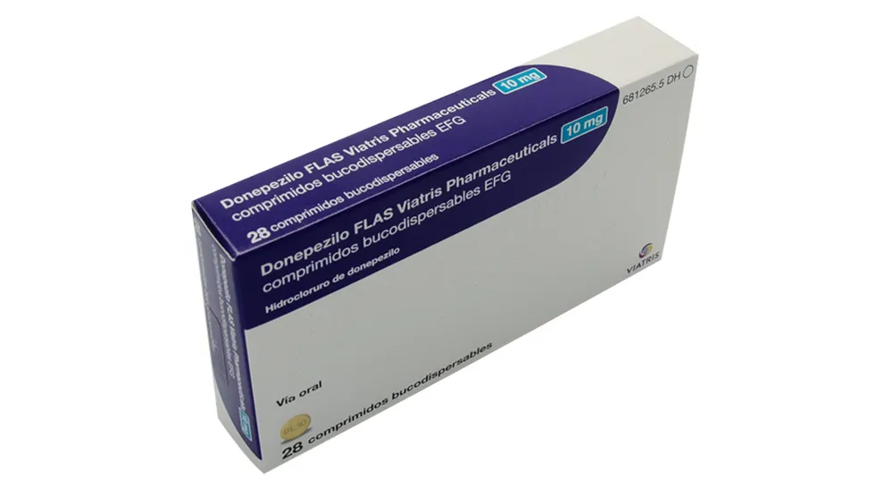 Donepezilo Flas Viatris Pharmaceuticals 10 mg compresse bucodispersabili EFG compresse, bucodispersabili