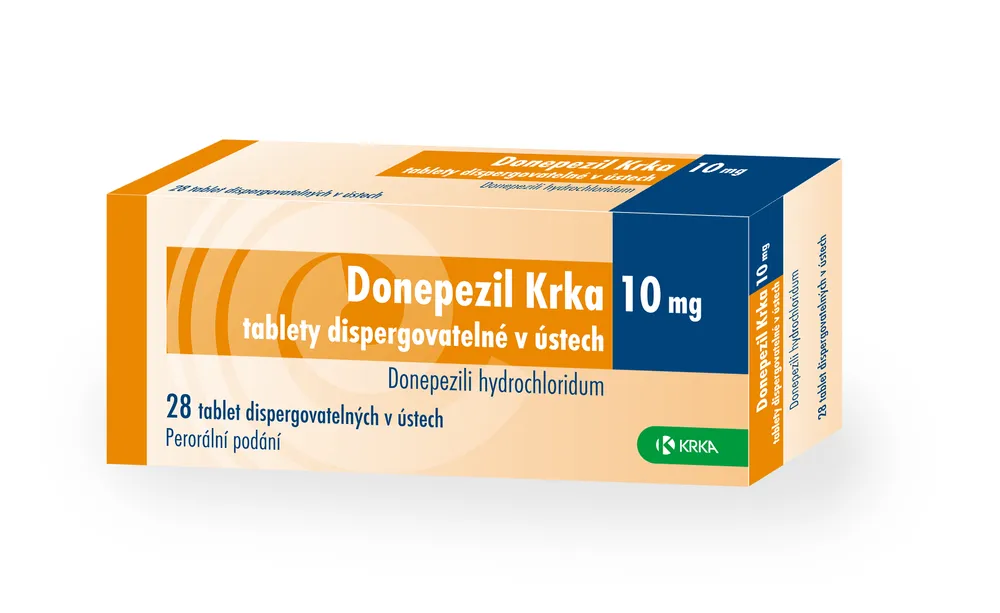 Donepezilo Krka 10 mg compresse bucodispersibili EFG compresse, bucodispersabili