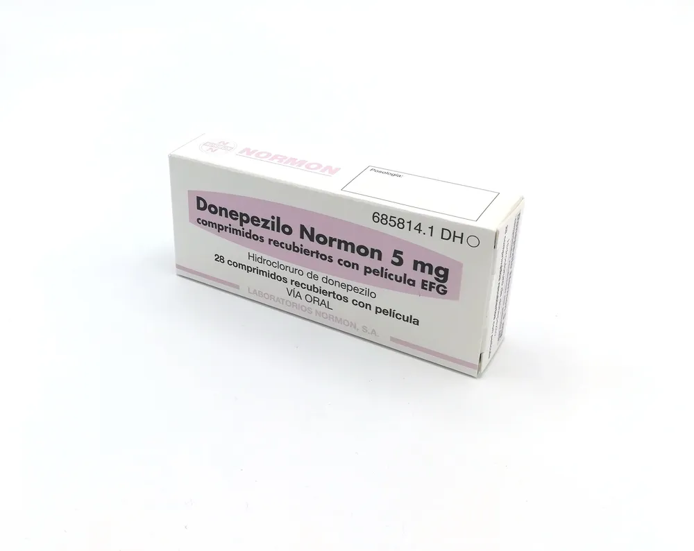 Donepezil Normon 5 mg film-coated tablets EFG tablets, film-coated