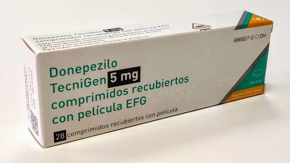 Donepezil TecniGen 5 mg film-coated tablets EFG tablets, film-coated