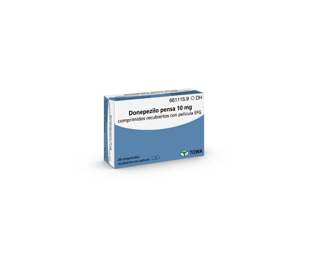 Donepezilo Teva-Ratio 10 mg compresse rivestite con film EFG compresse, rivestite con film