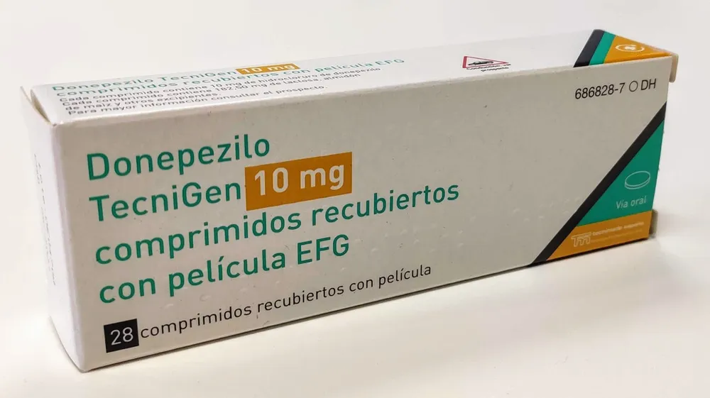 Donepezilo Ur 10 mg compresse rivestite con film EFG compresse, rivestite con film
