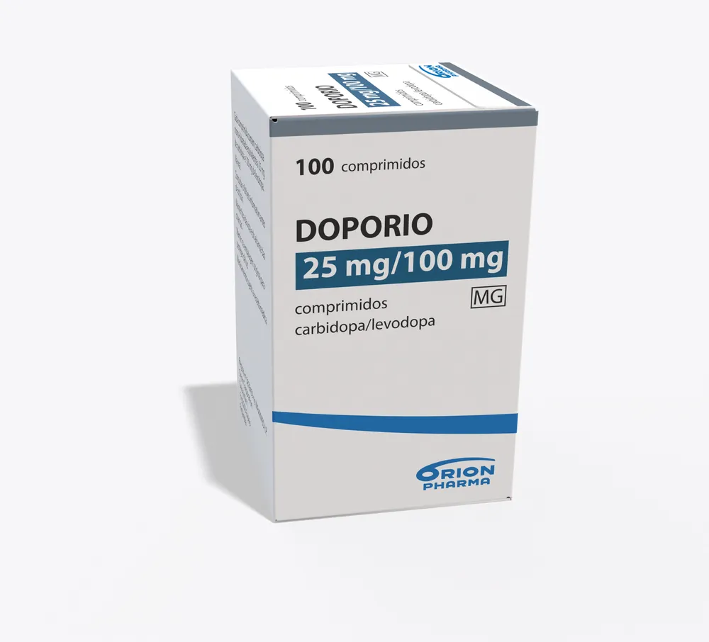 Допорио 25 мг/100 мг таблетки ЕФГ таблетки