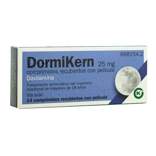 Dormikern 25 mg compresse rivestite con film compresse, rivestite con film