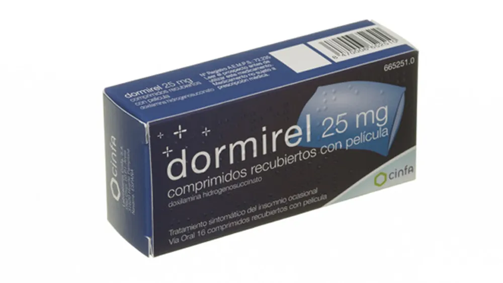 Dormirel Forte 25 mg compresse rivestite con film compresse, rivestite con film
