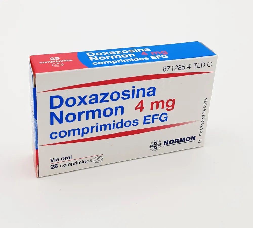Doxazosin Normon 4 mg tablets EFG tablets