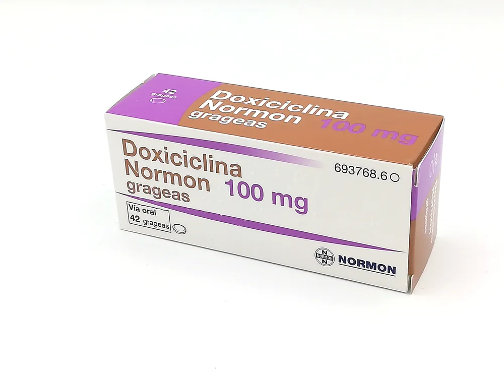 Doxycycline Normon 100 mg film-coated tablets tablets, coated