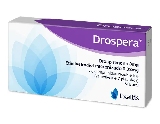 Drospirenona/etinilestradiolo Exeltis 3 mg/0,03 mg compresse rivestite con film compresse, rivestite con film