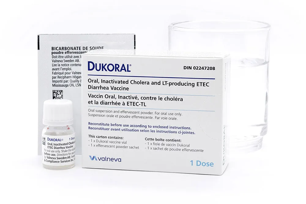 Dukoral oral suspension and effervescent granules for oral suspension suspension and effervescent granules for oral suspension