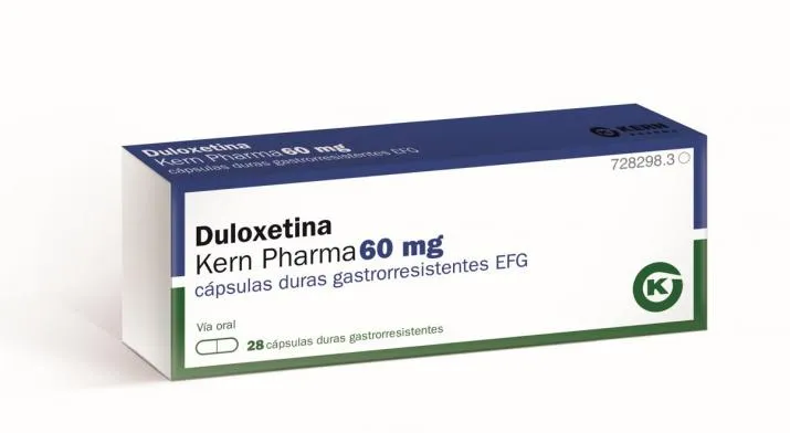 Duloxetina Kern Pharma 60 mg capsule rigide gastroresistenti EFG capsula, dura gastrorresistente