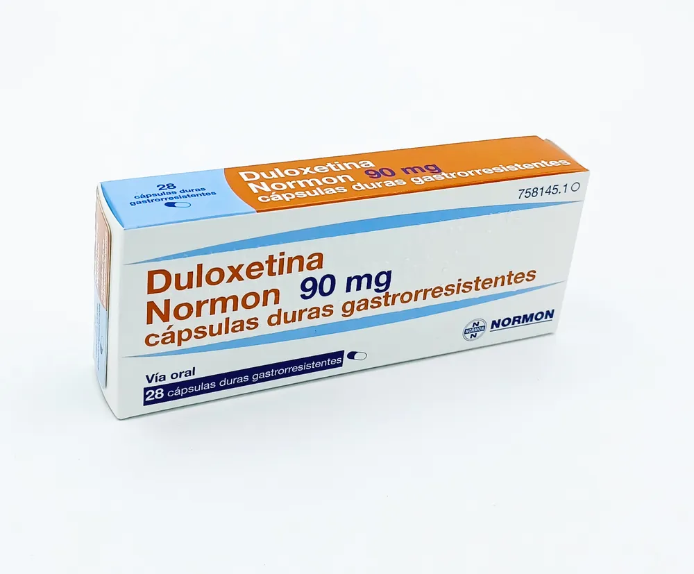 Duloxetine Normon 90 mg gastro-resistant hard capsules capsules, hard, enteric-coated