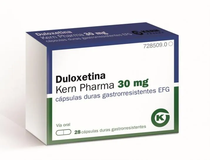 Duloxetine Tarbis 30 mg gastro-resistant hard capsules EFG capsules, hard, enteric-coated