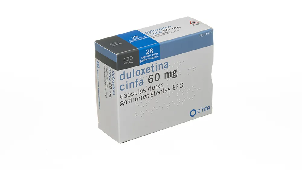 Duloxetine Teva-Ratio 60 mg gastro-resistant hard capsules EFG capsules, hard, enteric-coated