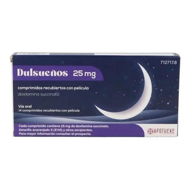 Dulsueños 25 mg compresse rivestite con film compresse, rivestite con film