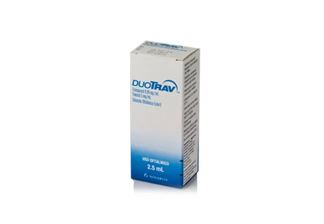 Duotrav 40 micrograms/ml + 5 mg/ml solution for eye drops solution, ophthalmic