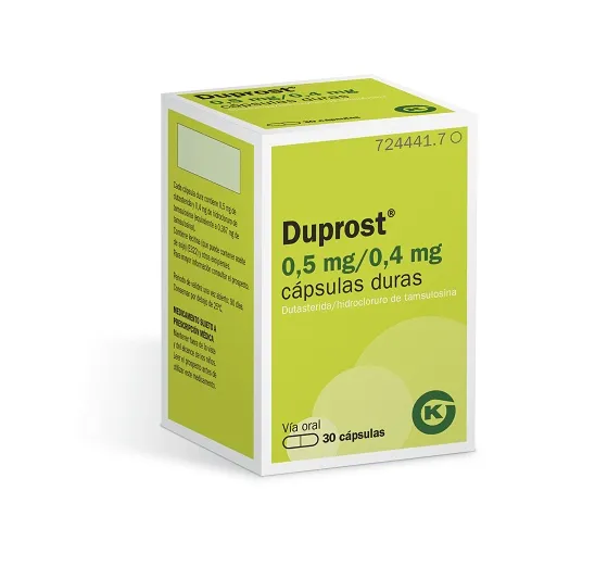 Duprost 0.5 mg/0.4 mg hard capsules EFG capsules, hard