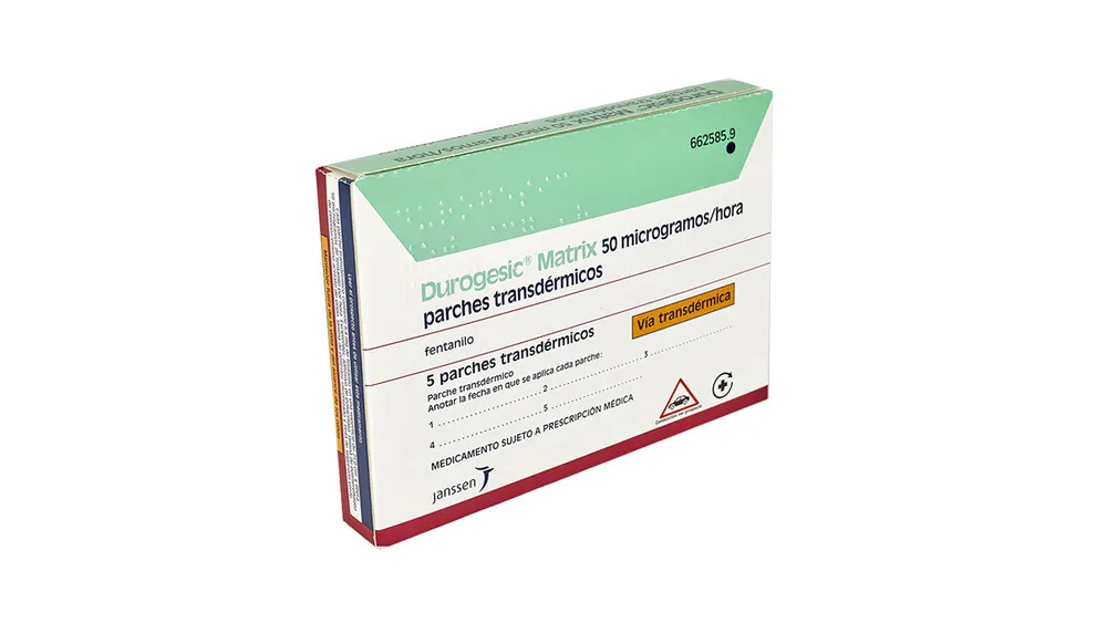 Durogesic Matrix 50 micrograms/h transdermal patches patches, transdermal