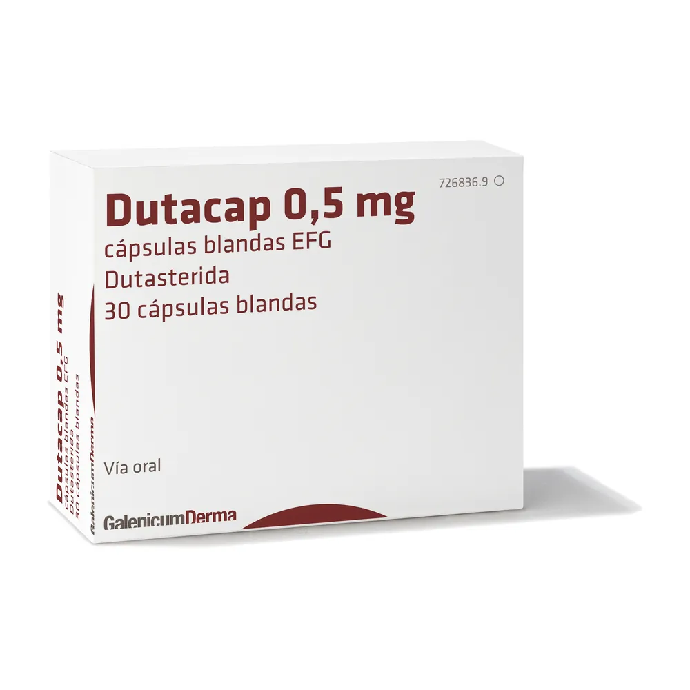 DUTACAP 0,5 MG CAPSULAS BLANDAS EFG CÁPSULA BLANDA