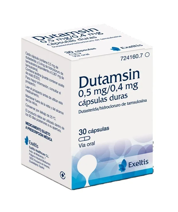 Dutamsin 0,5 mg/0,4 mg capsule rigide capsule, rigide