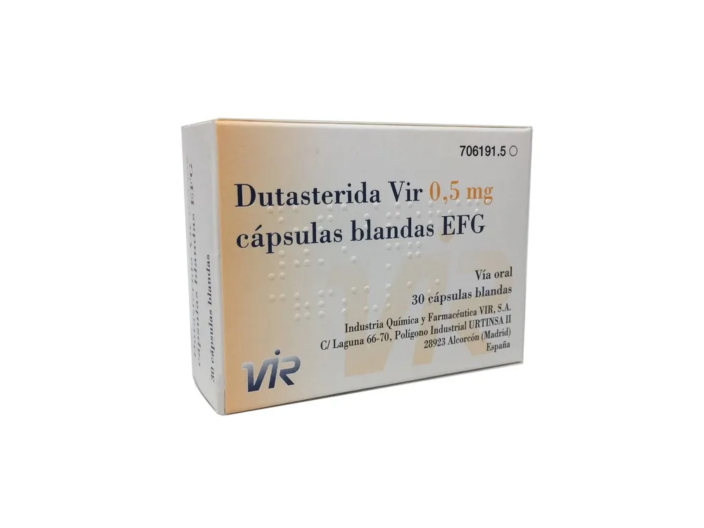 Dutasteride Aristo 0.5 mg soft capsules EFG capsules, soft gelatin