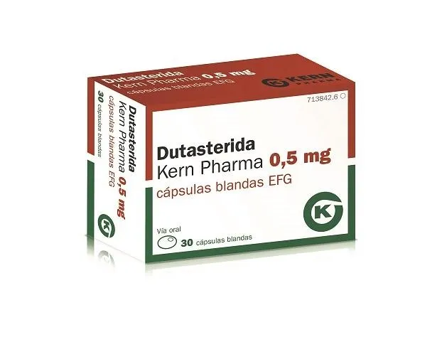 Dutasteride Kern Pharma 0,5 mg capsule molli EFG capsule, molli