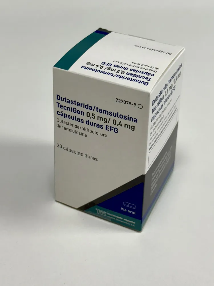 Dutasteride/tamsulosina Tecnigen 0,5 mg/0,4 mg capsule rigide EFG capsule, rigide