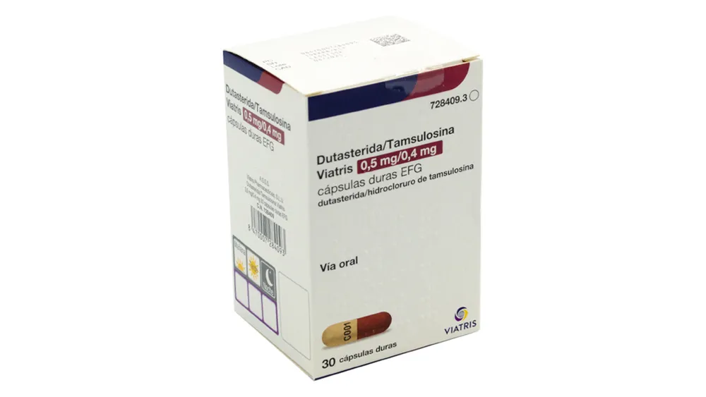 Dutasteride/tamsulosina Viatris 0,5 mg/0,4 mg capsule rigide EFG capsule, rigide