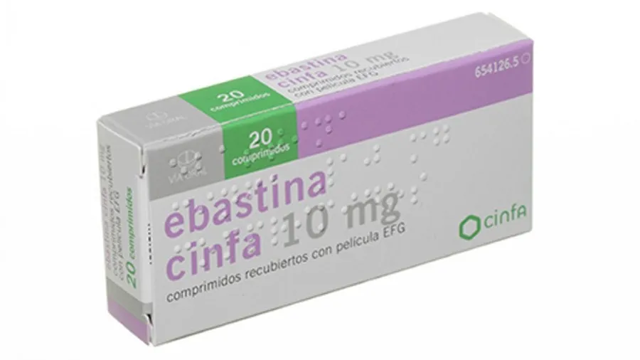 Ebastina Combix 10 mg compresse rivestite con film EFG compresse, rivestite con film