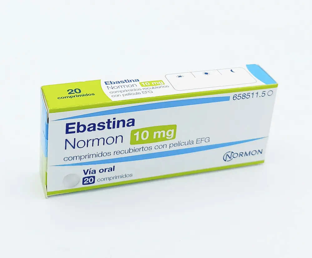 Ebastine Normon 10 mg film-coated tablets EFG tablets, film-coated