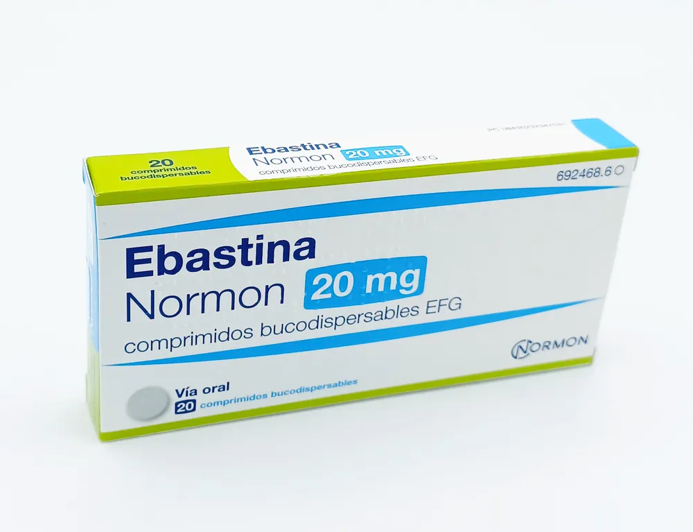 Ebastina Normon 20 mg compresse bucodispersabili EFG compresse, bucodispersabili