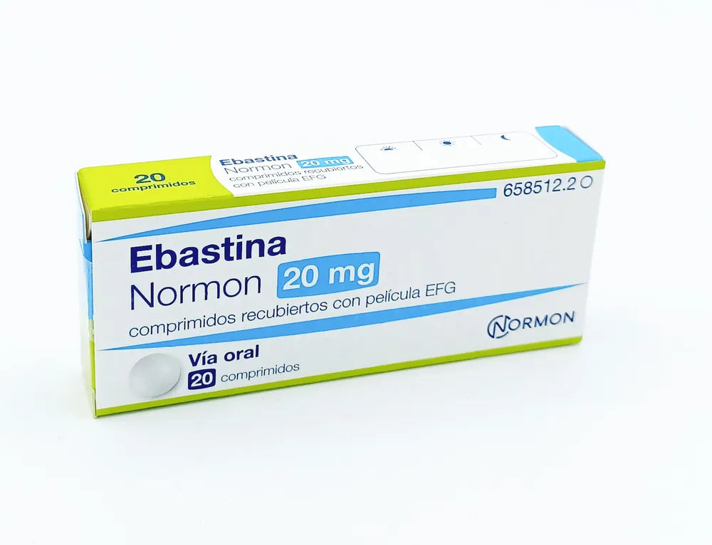 Ebastine Normon 20 mg film-coated tablets EFG tablets, film-coated