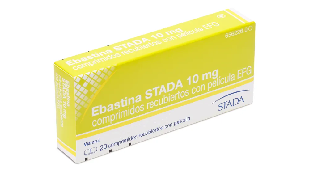 Ebastina Stada 10 mg compresse rivestite con film EFG compresse, rivestite con film