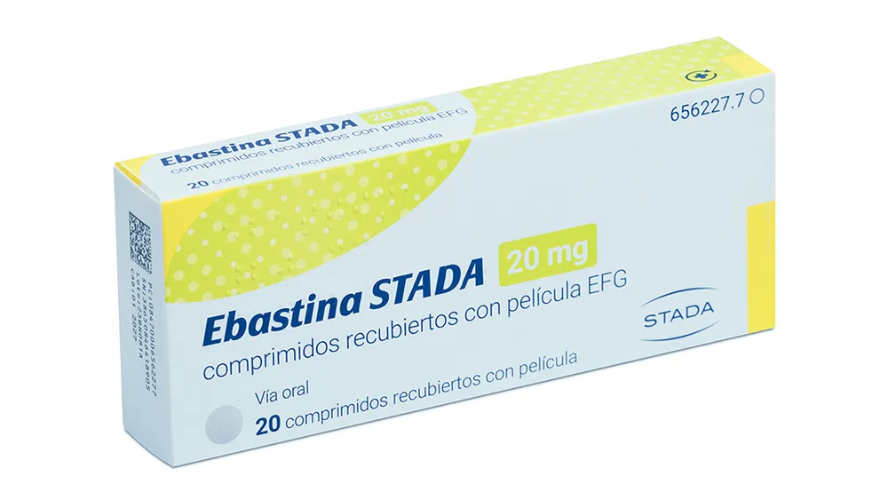 Ebastina Stada 20 mg compresse rivestite con film EFG compresse, rivestite con film