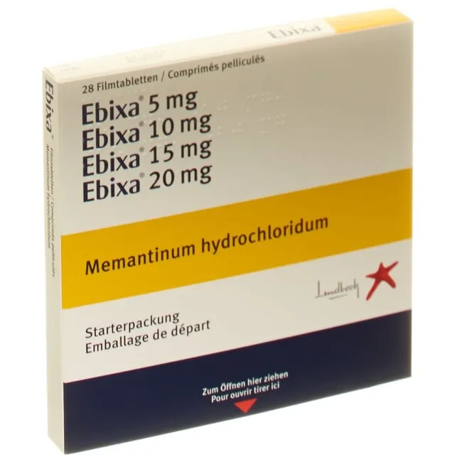 Ebixa 5 mg + 10 mg + 15 mg + 20 mg compresse rivestite con film compresse, rivestite con film